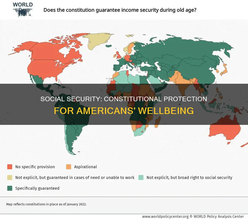 is social security protected by the constitution