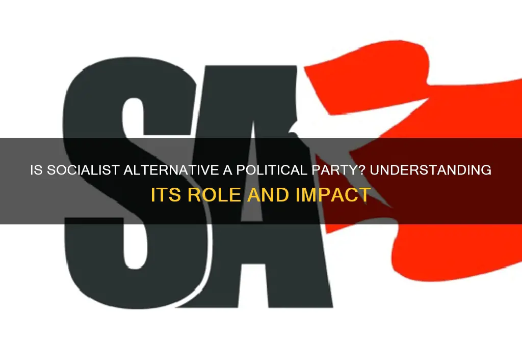 is socialist alternative a political party