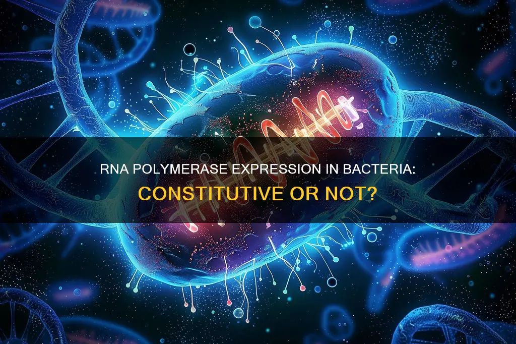 is sp6 rna polymerase constitutively expressed in bacteria