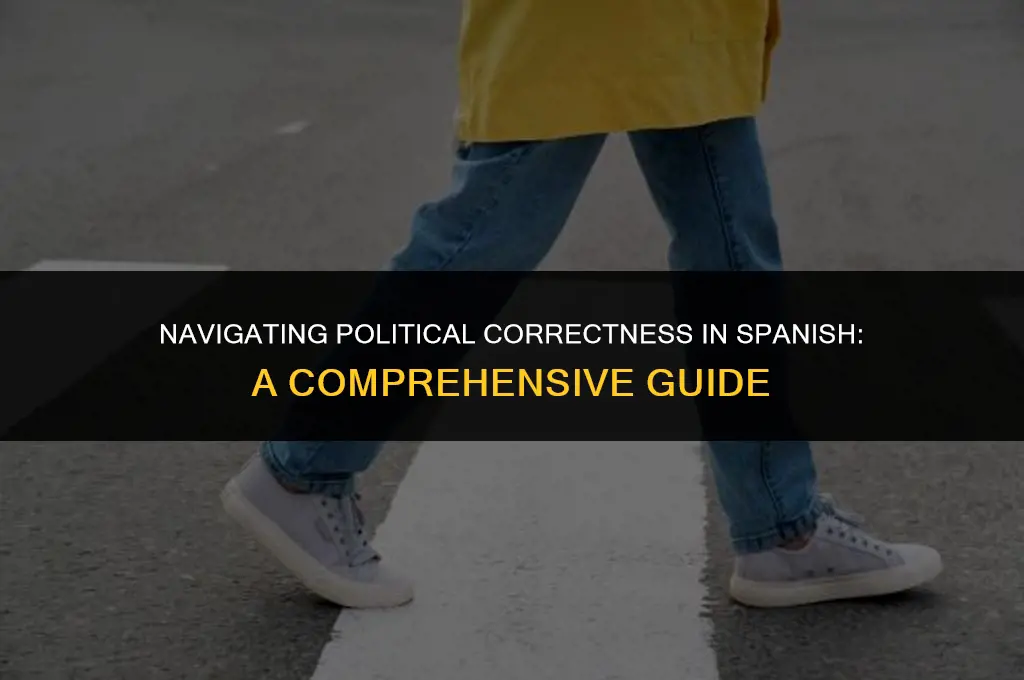 is spanish political correct