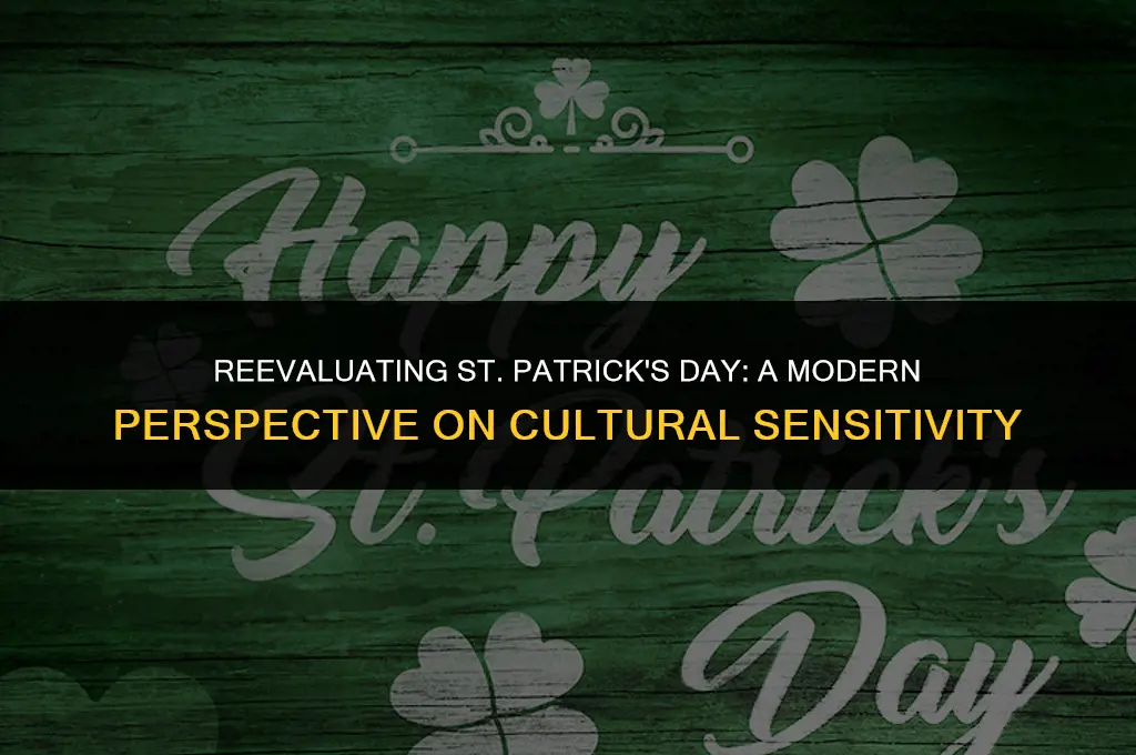 is st patrick politically correct