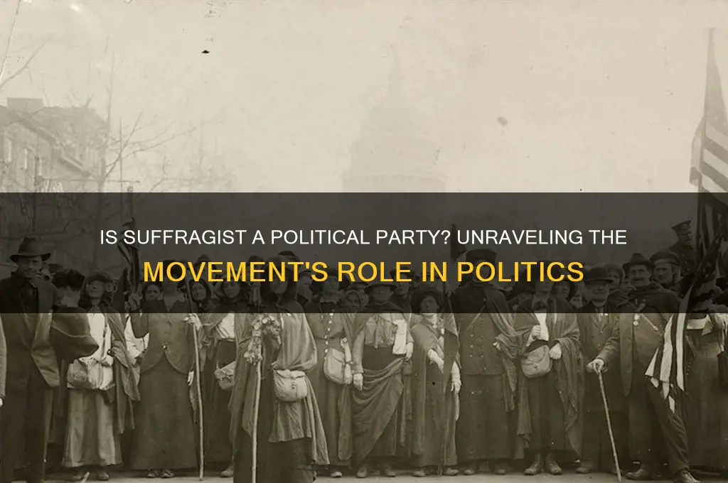 is suffergist a political party