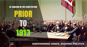 Taxation's Constitutional History: Pre-1913 Amendments