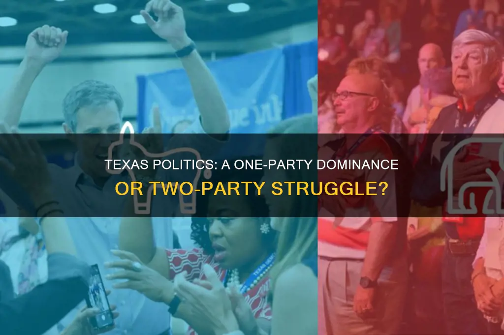 is texas a one or two political party state