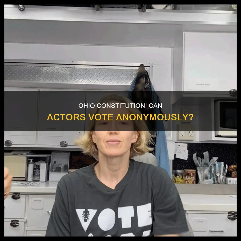 is the actor voting protected by the ohio constitution