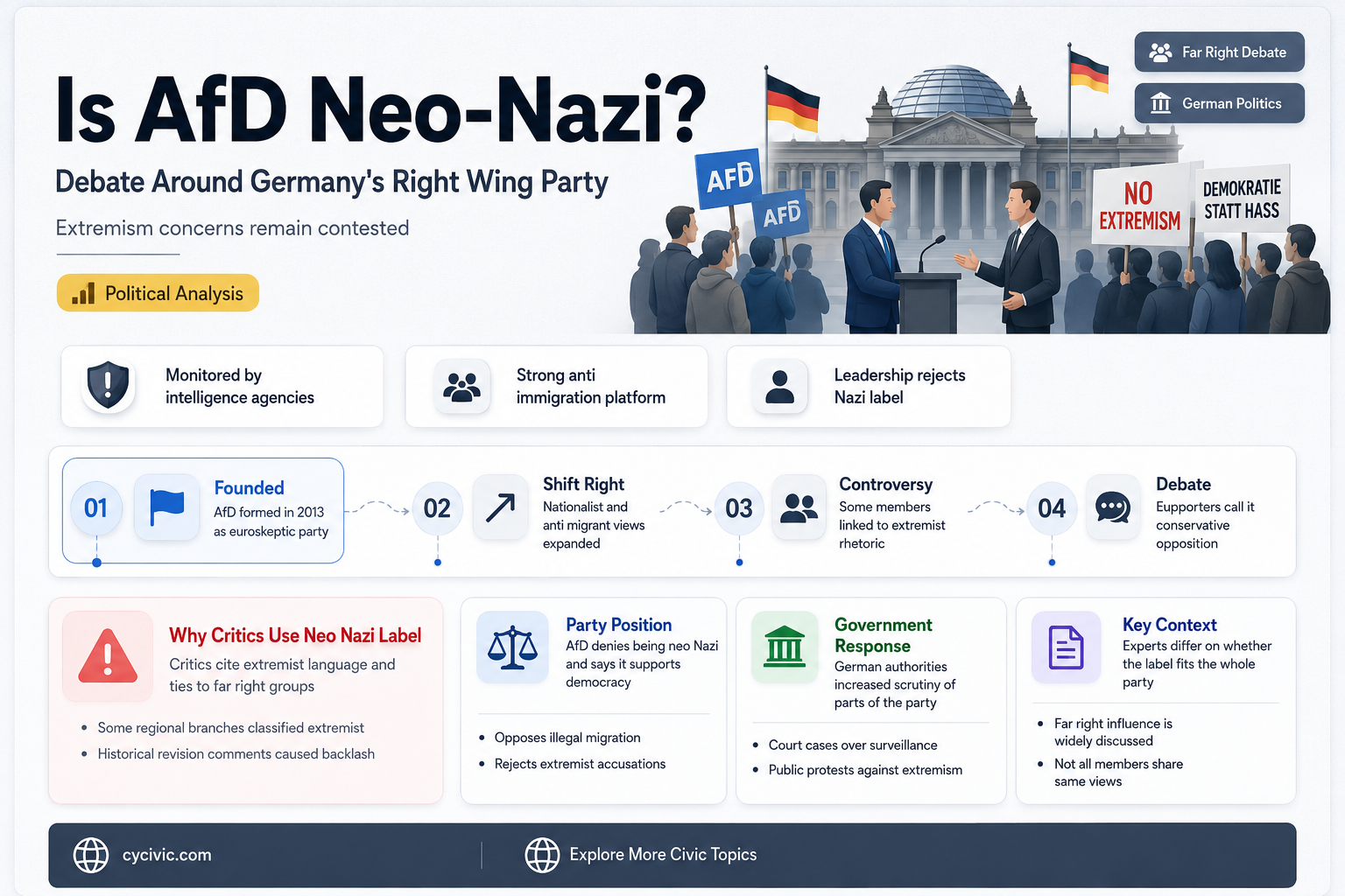are the alternative for germany neo-nazi political party