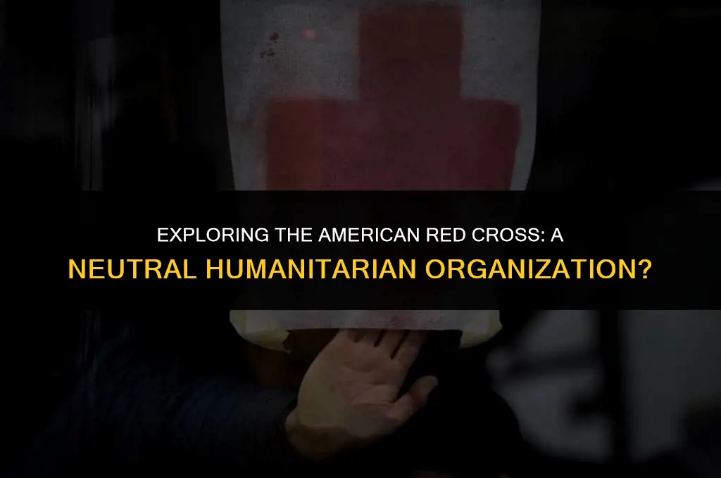 is the american red cross political affiliation