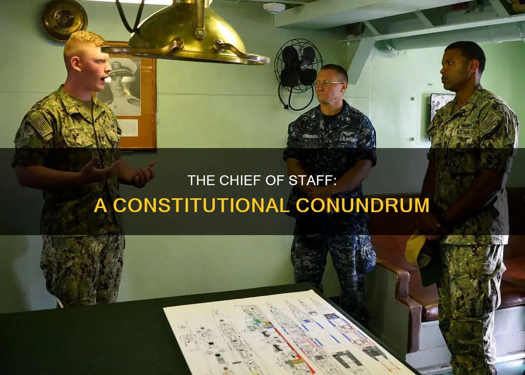 is the chief of staff in the constitution