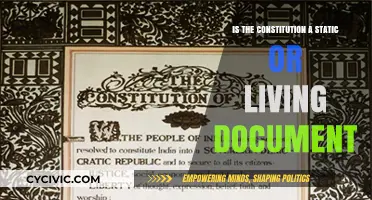 The Constitution: Static or Living Document?