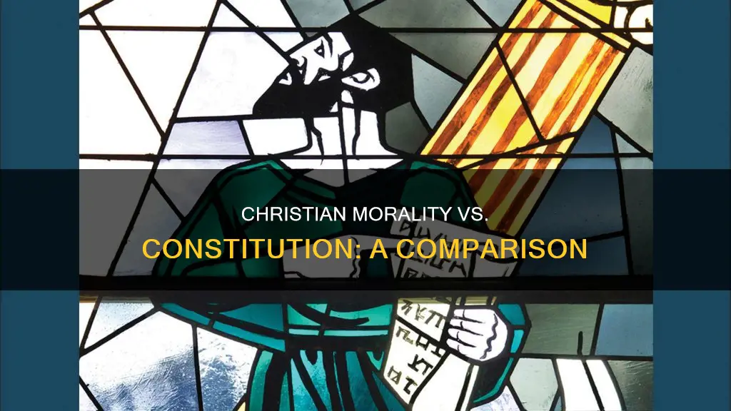 is the constitution as good as christian morality