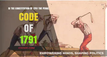 Constitution and Penal Code of 1791: What's the Link?