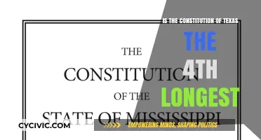 Texas Constitution: One of the Lengthiest Charters