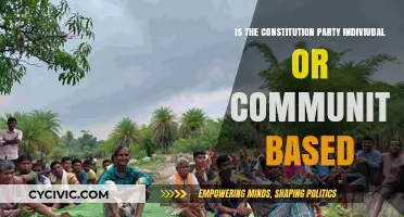 The Constitution Party: Individualism vs. Communitarianism