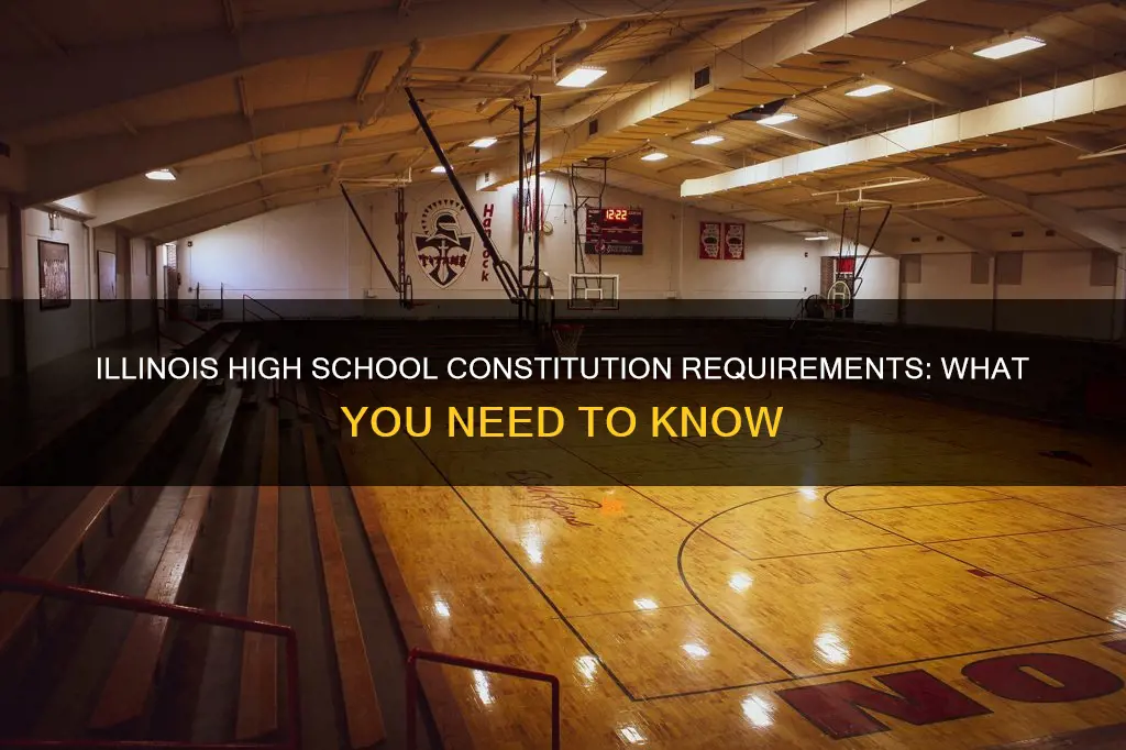 is the constitution requirements for illinois high school