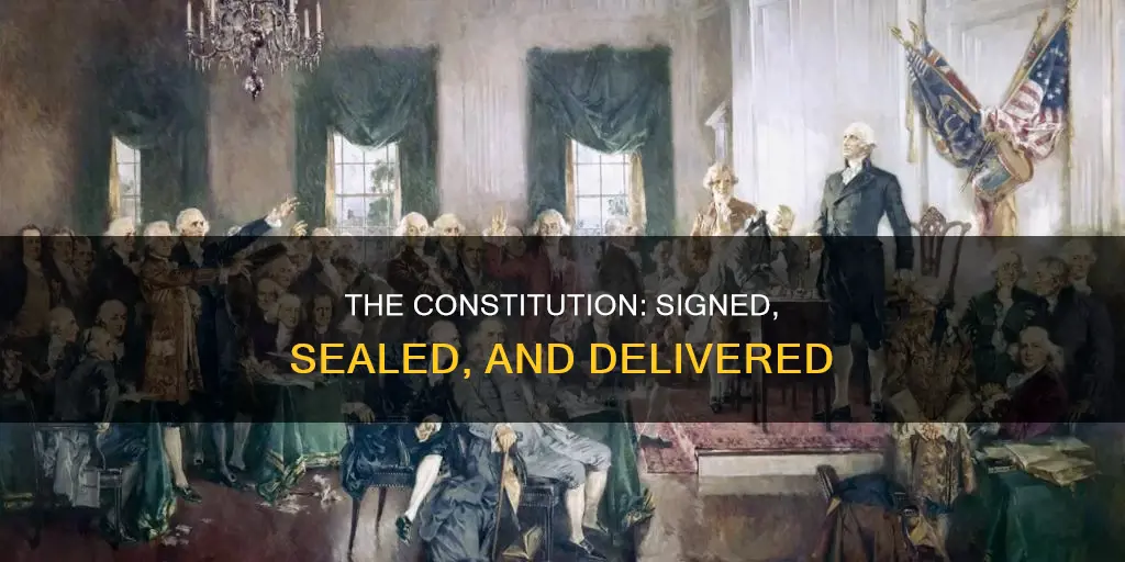 is the constitution signed