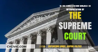 Supreme Court: Interpreting the Constitution