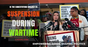 War and the Constitution: Can It Be Suspended?