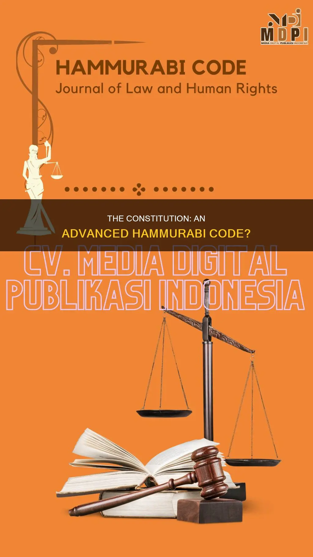 is the constitution the modern day hammurabi code