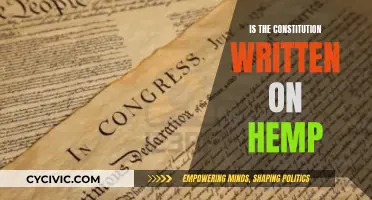 Hemp's Historical Connection to the Constitution
