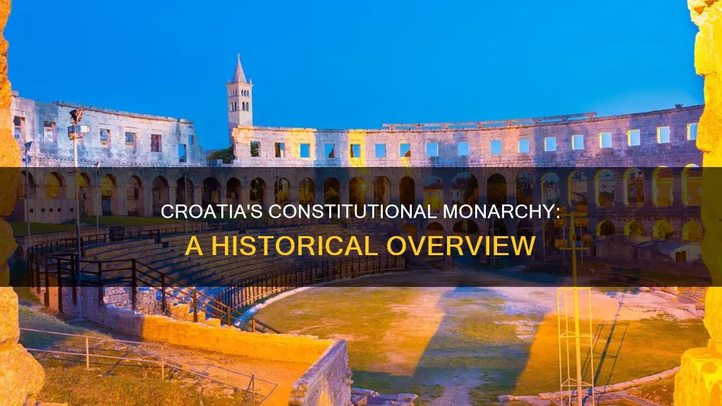 is the croatia a constitutional monarchy