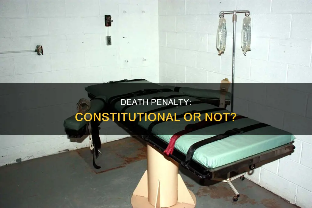 is the death penalty in the us constitution