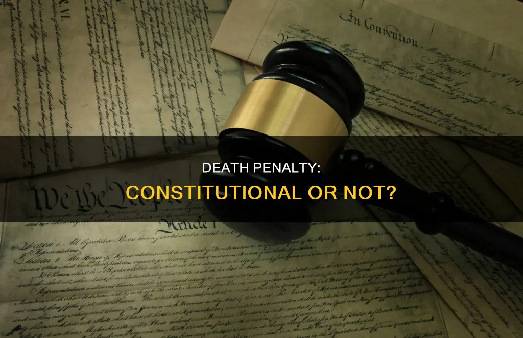 is the death penalty part of the constitution