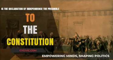 The Declaration and Constitution: Preamble or Distinct?