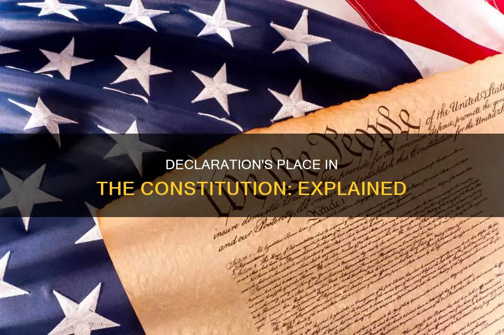 is the declaration part of the constitution