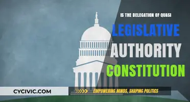 The Constitutionality of Delegating Quasi-Legislative Authority