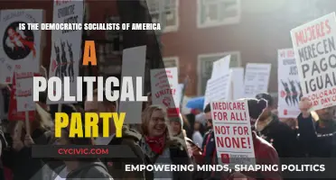 Is the Democratic Socialists of America a Political Party?