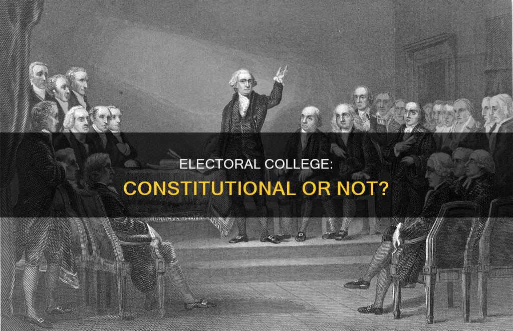 is the electoral college defined in the constitution