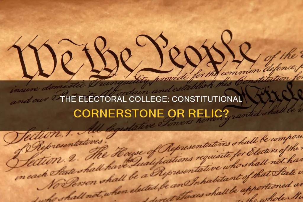 is the electorial part of the constitution