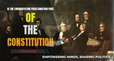 Emancipation Proclamation: A Constitutional Amendment?