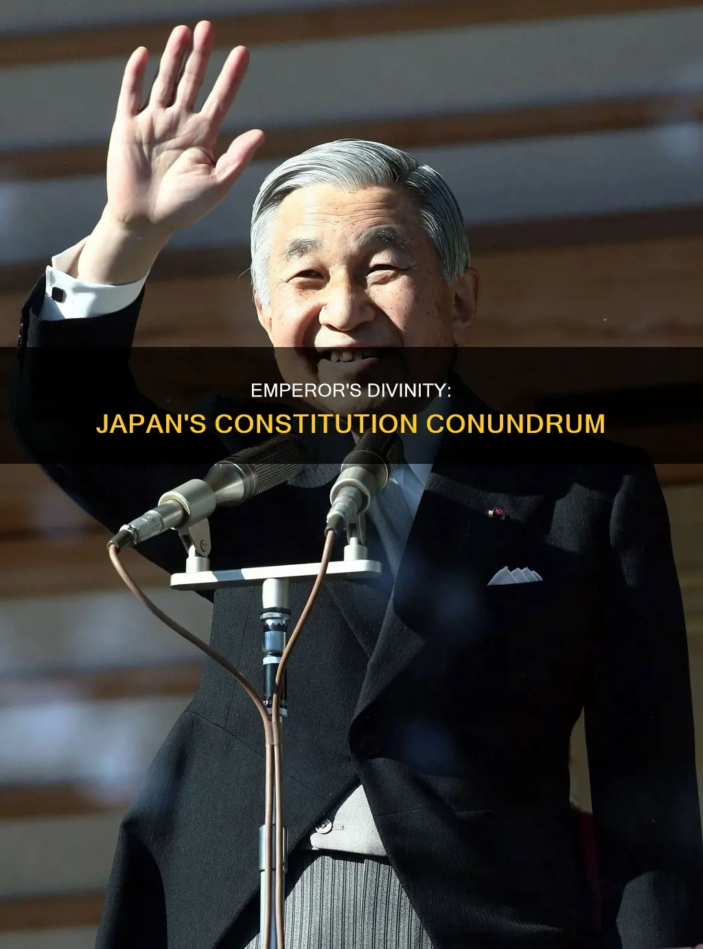 is the emperor a god in japan constitution