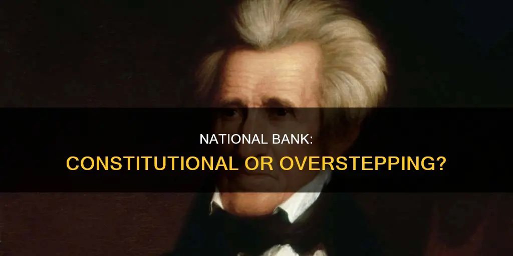 is the establishment of a national bank constitutional