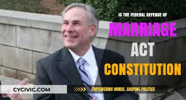 Defense of Marriage Act: Constitutional or Not?