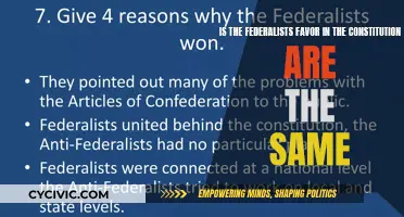 Federalist Constitution: Are Their Favors Still Relevant?