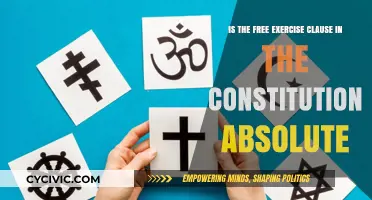 The Free Exercise Clause: Unrestricted Religious Freedom?