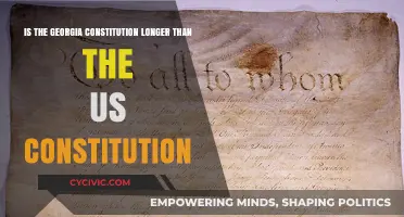 Georgia vs US Constitution: A Lengthy Comparison