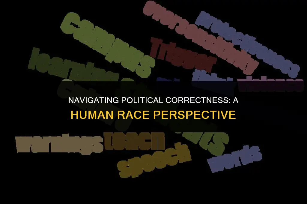 is the human race politically correct