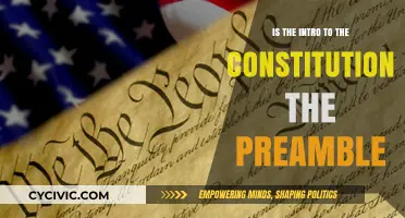 The Constitution's Intro: Preamble Power