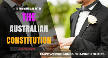 Australian Constitution: Marriage Act Explained