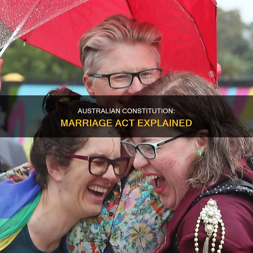 is the marriage act in the australian constitution