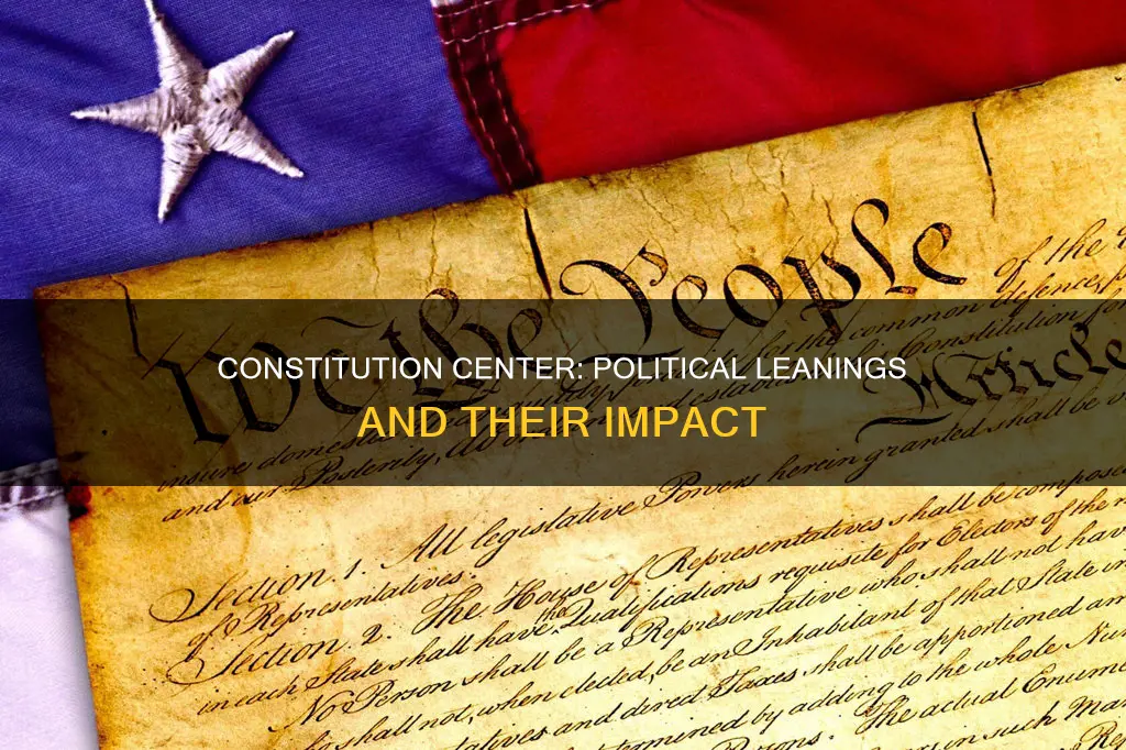 is the national constitution center conservative or liberal