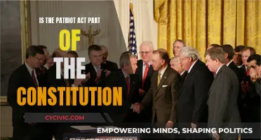 Patriot Act: Constitutional or Unconstitutional?