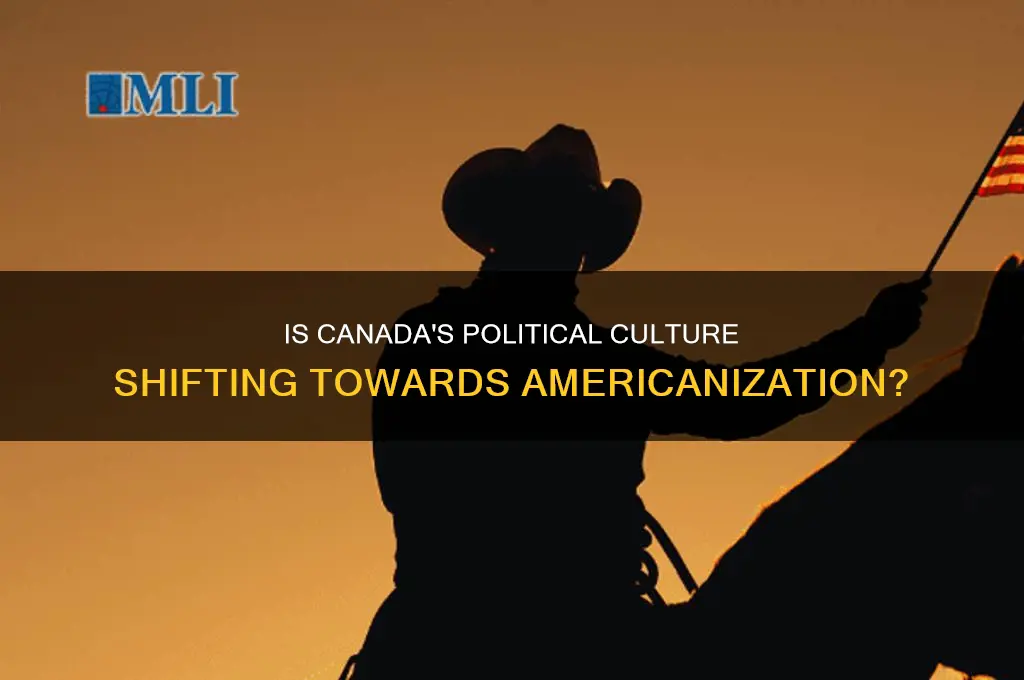 is the political culture of canada becoming americanized