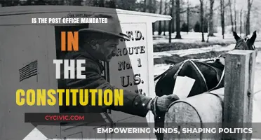 The Post Office: A Constitutional Mandate?