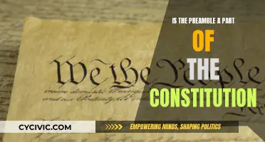The Preamble: An Intro or Part of Constitution?
