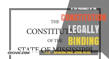The Preamble: A Legally Binding Constitution?