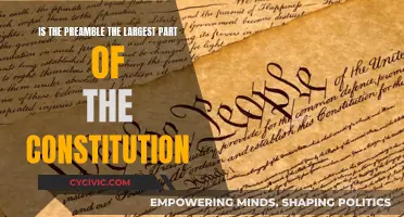 Understanding the Preamble: Constitution's Largest Part?